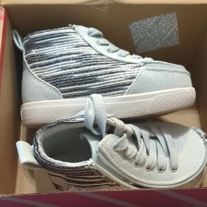 Billy Smo Extra Wide Toddler High-Top Sneakers Size 8